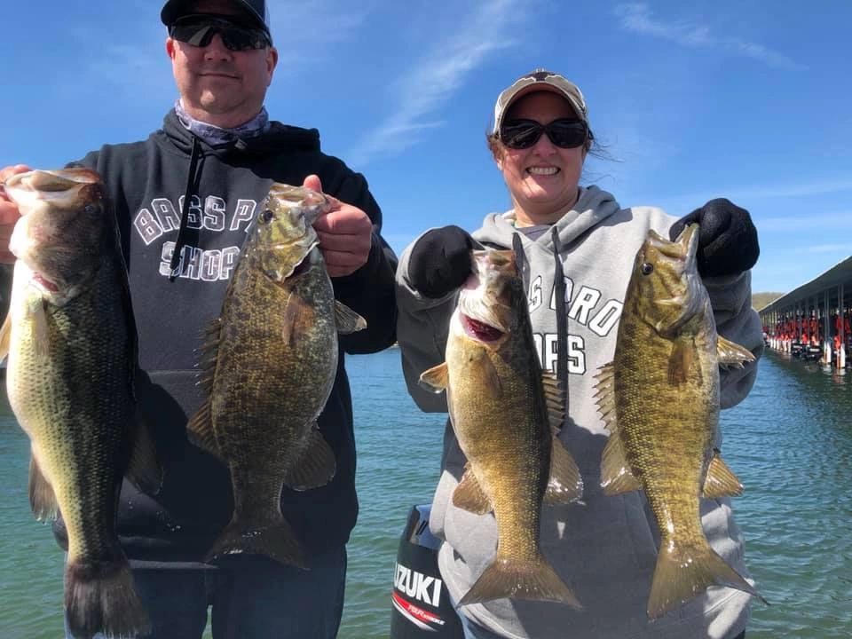 Table Rock Lake Bass Fishing Trifecta!